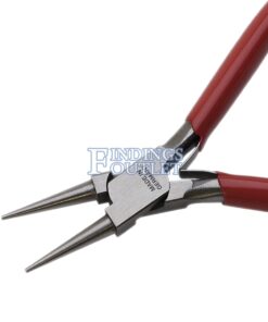 German Lap Joint Round Nose Plier Jewelry Design & Repair Tool Angle