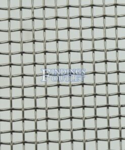 Ultrasonic Jewelry Cleaning Basket 5” x 4” Stainless Steel Mesh Fine Zoom