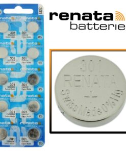 Renata 301 Watch Battery SR43SW Swiss Made Cell