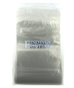 6x9 Plastic Resealable Bags Clear Zip Lock 2 Mil Pack of 100