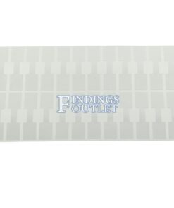 Rhino Square White Standard Sticker Jewelry Price Tags 1000 Pcs Sheet