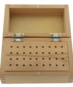 Wooden 36 Hole Bur Holder