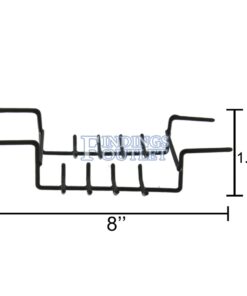 16 Hook Ultrasonic Cleaning Rack For Hanging Jewelry Dimensions