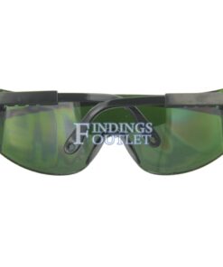 UVEX Welding Glasses #5 Green Safety Protective Goggles Back