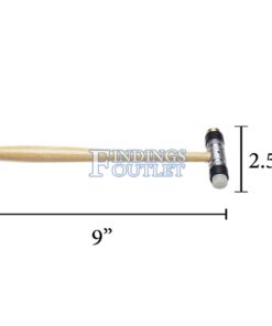 Brass & Nylon Hammer Dimensions