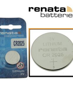 Renata CR2025 Watch Battery 3V Lithium Swiss Made Cell