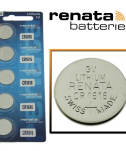 Renata CR1616 Watch Battery 3V Lithium Swiss Made Cell