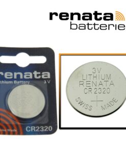 Renata CR2320 Watch Battery 3V Lithium Swiss Made Cell