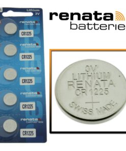 Renata CR1225 Watch Battery 3V Lithium Swiss Made Cell