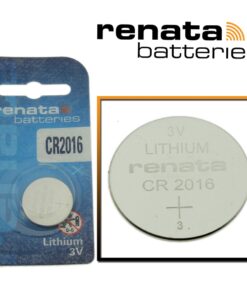 Renata CR2016 Watch Battery 3V Lithium Swiss Made Cell