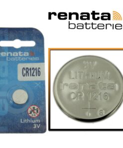 Renata CR1216 Watch Battery 3V Lithium Swiss Made Cell