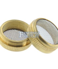 Small Parts Cleaning Basket Brass Frame Stainless Mesh Jewelry & Watch Repair On Top