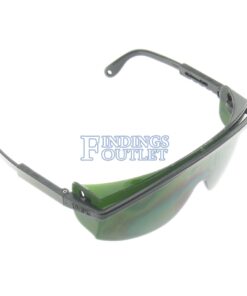 UVEX Welding Glasses #5 Green Safety Protective Goggles Top Angle