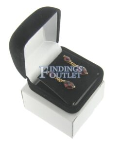 Black Velour Earring Box Display Jewelry Gift Box Outer