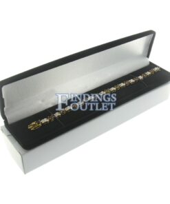 Black Velour Watch Bracelet Box Display Jewelry Gift Box Outer