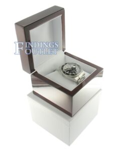 Cherry Rosewood Wooden Bracelet Bangle Watch Box Display Jewelry Gift Box Outer