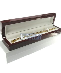 Cherry Rosewood Wooden Bracelet Box Display Jewelry Gift Box Outer