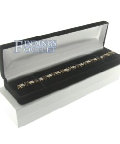 Black Velvet Bracelet Box Display Jewelry Gift Box Outer