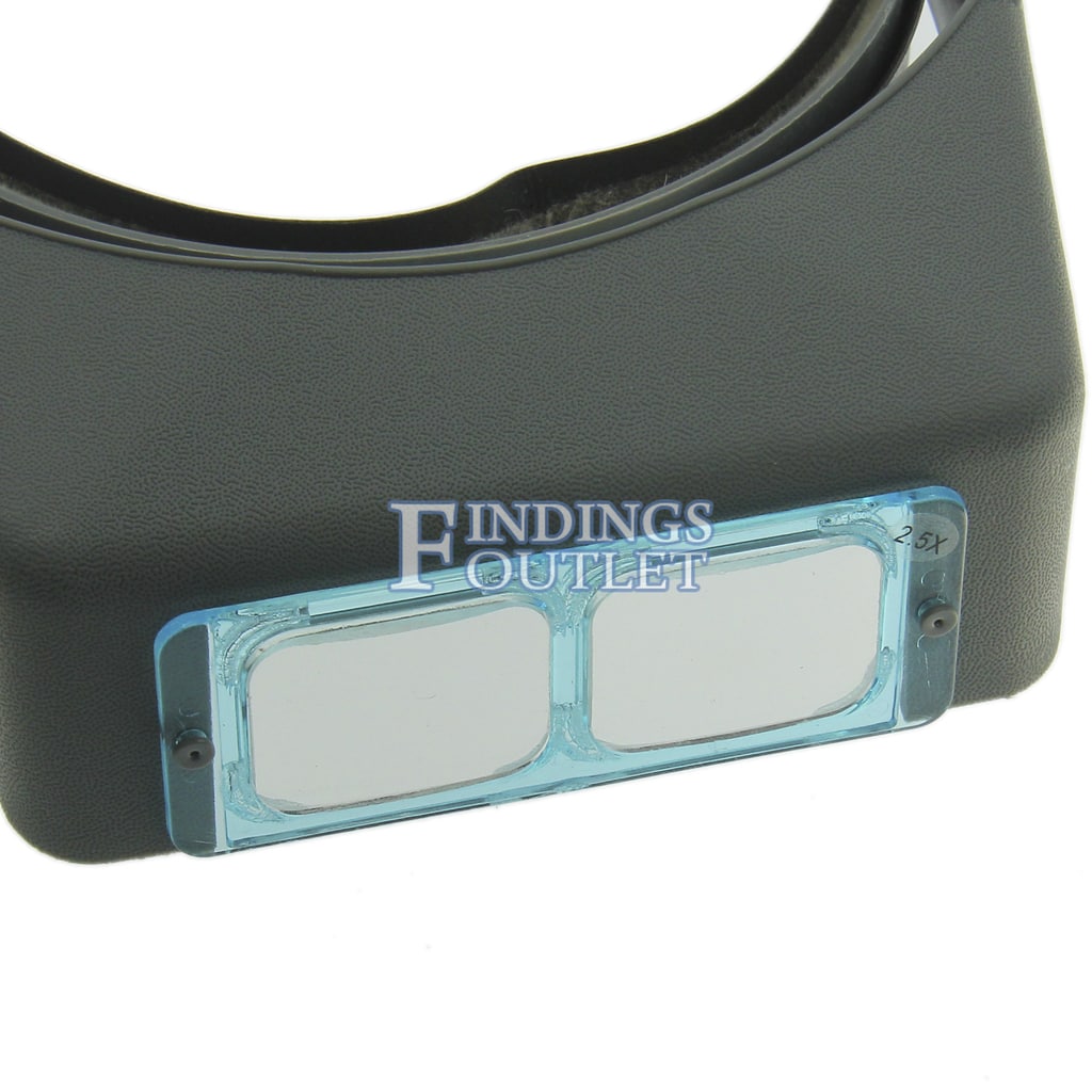 Headband Magnifier with 4 Lenses