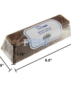 Brown Tripoli Polishing Compound Size