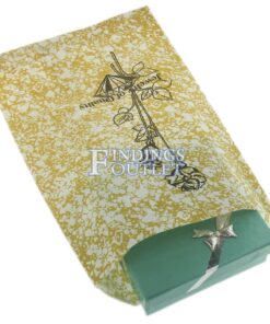 6x9 Gold Paper Gift Bags For Jewelry Merchandise Box