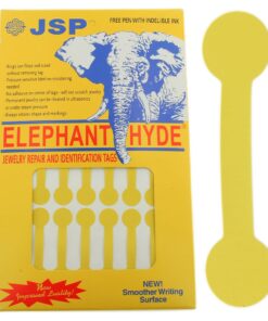 Elephant Hyde Round Gold Long Sticker Jewelry Price Tags 500 Pcs