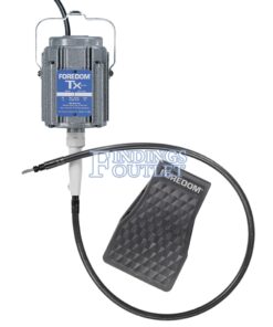 Foredom TX-TXR Hang-Up Style Motor With Electronic Foot Control Pedal 115 Full