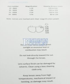 Lightweight Headband Magnifier Instructions