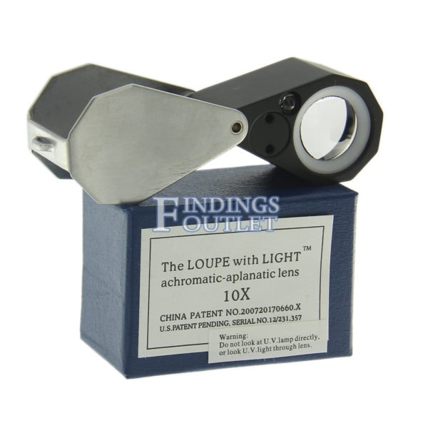 10x Lighted Eye Loupe With Box