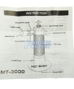 Blazer MT3000 Butane Refillable Torch Instructions