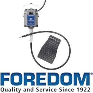 Foredom SR Hang-Up Motor with Foot Pedal, M.SR-FCT