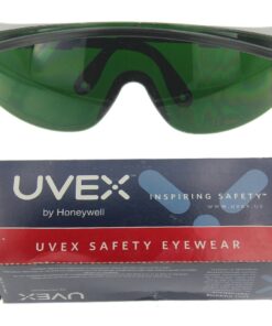 UVEX Welding Glasses #5 Green Safety Protective Goggles Front