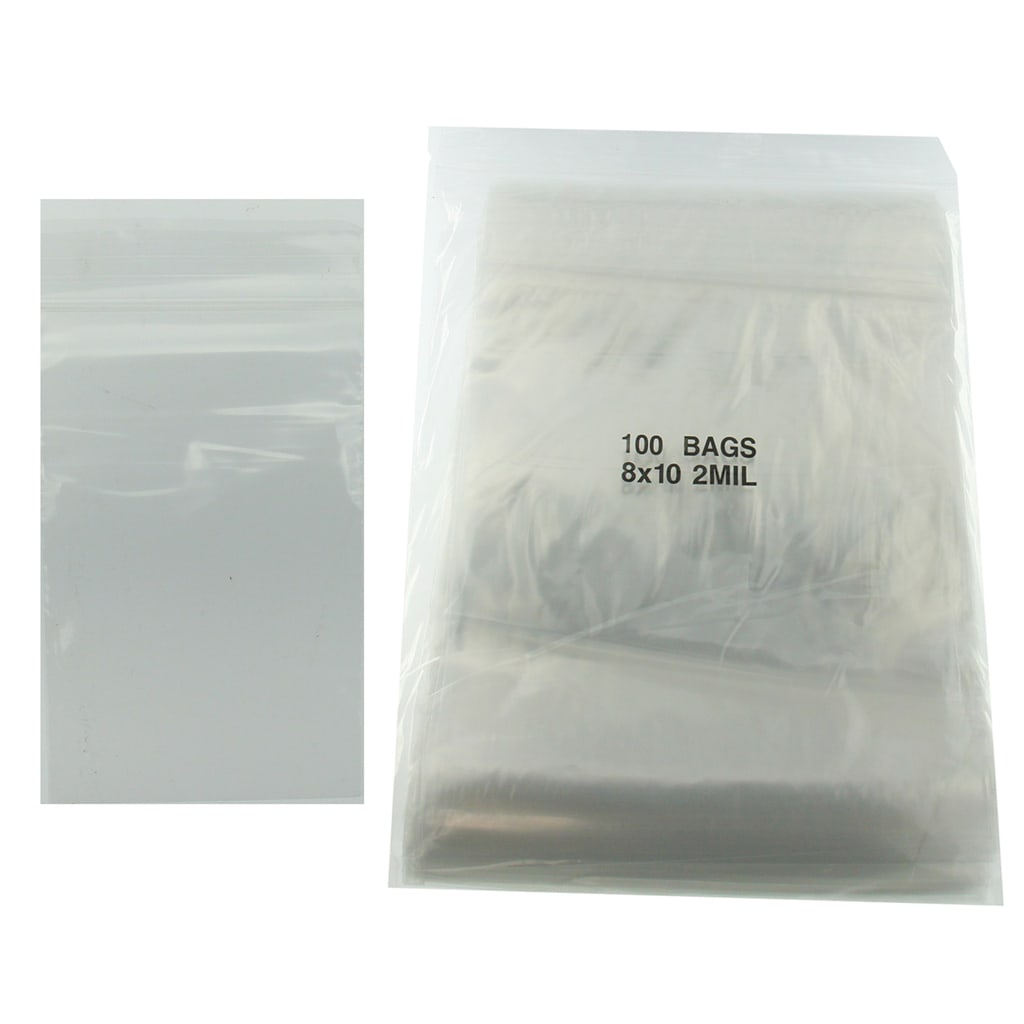 Resealable Zip-Lock Bags - 2 ml