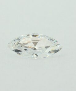 Loose Marquise Cut White CZ Gemstone Cubic Zirconia April Birthstone Front