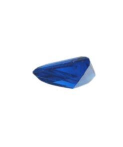 Loose Triangle Cut Sapphire CZ Gemstone Cubic Zirconia September Birthstone Back