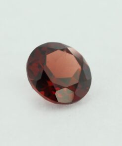 Loose Round Cut Genuine Natural Garnet Gemstone Semi Precious January Birthstone Side