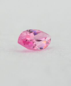 Loose Marquise Cut Pink CZ Gemstone Cubic Zirconia October Birthstone Back