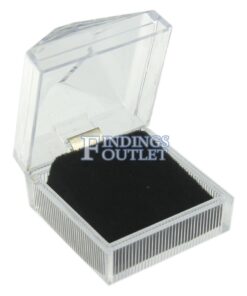 Clear Acrylic Crystal Earring Box Display Jewelry Gift Box Empty