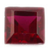 Loose Princess Cut Garnet CZ Gemstone Cubic Zirconia January Birthstone