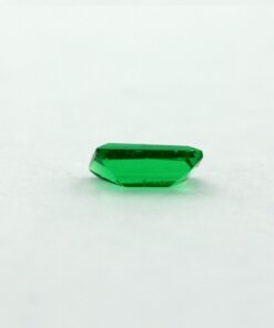 Loose Straight Baguette Emerald CZ Gemstone Cubic Zirconia May Birthstone Back