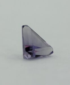 Loose Triangle Cut Alexandrite CZ Gemstone Cubic Zirconia June Birthstone Back