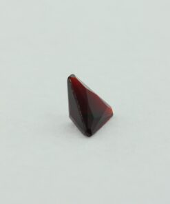 Loose Triangle Cut Garnet CZ Gemstone Cubic Zirconia January Birthstone Side 8