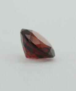 Loose Round Cut Genuine Natural Garnet Gemstone Semi Precious January Birthstone Back