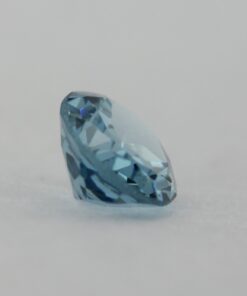 Loose Oval Cut Aquamarine CZ Gemstone Cubic Zirconia March Birthstone Side