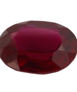 Loose Oval Cut Garnet CZ Gemstone Cubic Zirconia January Birthstone