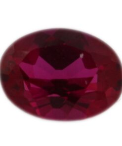 Loose Oval Cut Ruby CZ Gemstone Cubic Zirconia July Birthstone