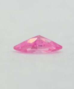 Loose Marquise Cut Pink CZ Gemstone Cubic Zirconia October Birthstone Down