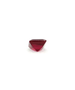 Loose Princess Cut Garnet CZ Gemstone Cubic Zirconia January Birthstone Back