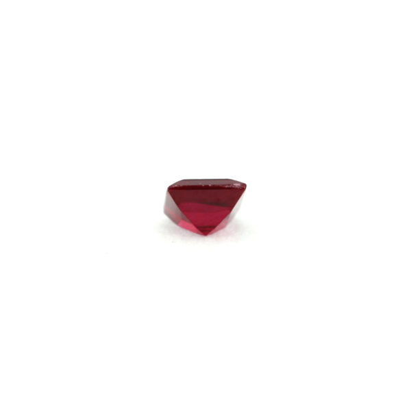 Loose Princess Cut Garnet CZ Gemstone Cubic Zirconia January Birthstone Back