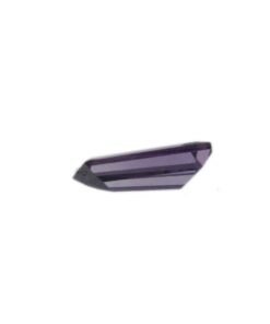 Loose Tapered Baguette Amethyst CZ Gemstone Cubic Zirconia February Birthstone Back